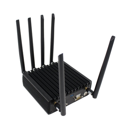 5G Industrial Mini PC, Intel Celeron N5100,16GB+512GB SSD, WiFi 5, BT 4.0, Gigabit Ethernet, Windows 10 Pro, Fanless