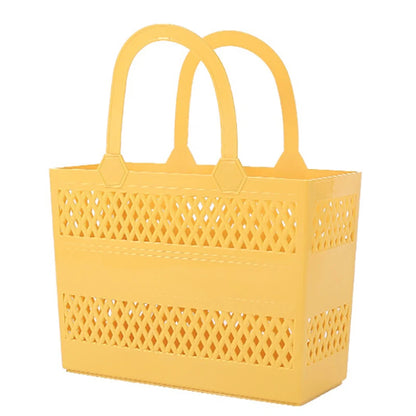 Shower Caddy Basket With Handles Portable Large Capacity Drainage Box Household Storage Basket For Camp Bathroom Beach Dorm Gym