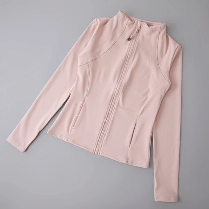2024 Yoga Clothes Windbreaker Sportswear Woman Running Long Sleeve Sweatshirt Sports Jackets Top Women Workout Tops Activewear