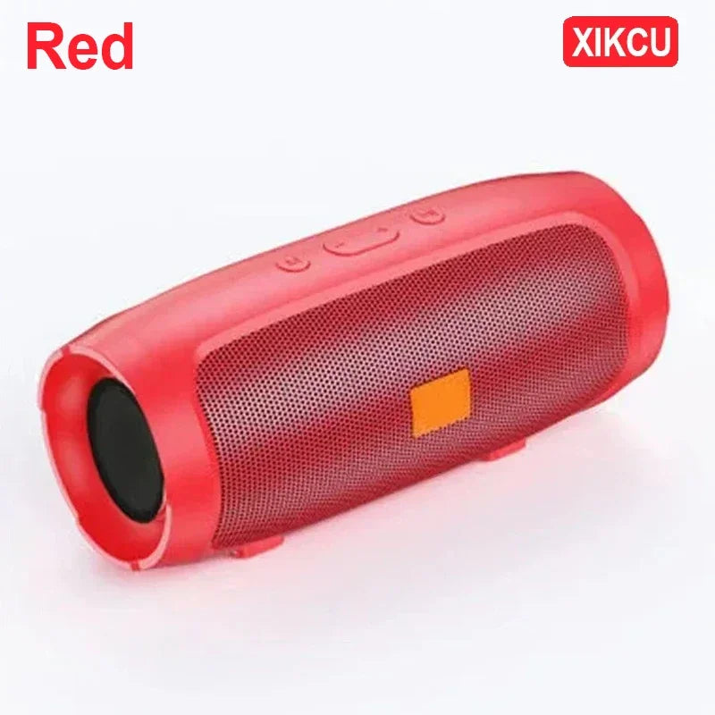 XIKCU Dual Speaker Bluetooth Speaker Stereo Outdoor Tfusb Playback Fm Voice Broadcasting Portable Subwoofer 50 Wireless Speaker