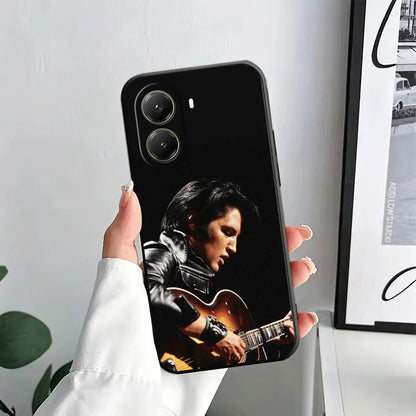 Soft Phone Case For Xiaomi Poco M7 M8 X7 X8 Pro Max X5 X3 Singer E-Elvis P-Presley X6 M6 M5S F8 F7 Redmi 15 15C 14C 13C 15T 17T