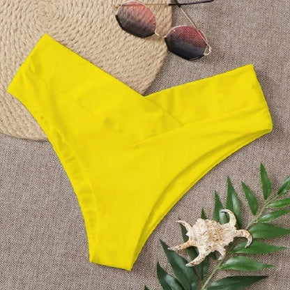 Swimsuit Women Swimming Trunks Menstrual Leakproof Bikini Bottom Mid Waisted Bathing Suit Bottoms Beach Swimming Shorts Brifs
