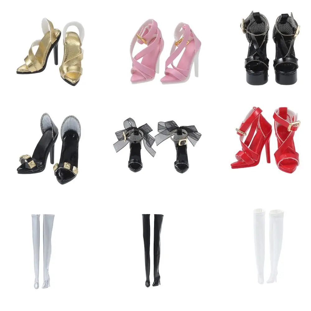 Shoes Accessories Handmade Shoes Exquisite 1/6 Supermodel BJD Shoes High Heels Accessories