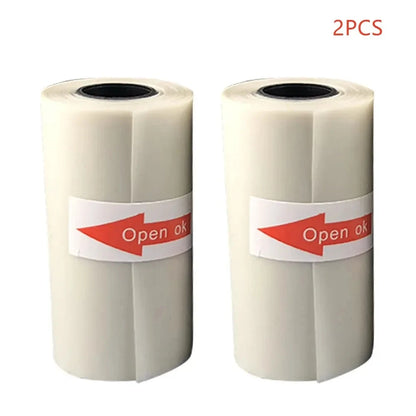 57MM X 30MM Adhesive Transparent Thermal Paper Clear Thermal Sticker Paper For Mini Thermal Printer Photo Printing Paper