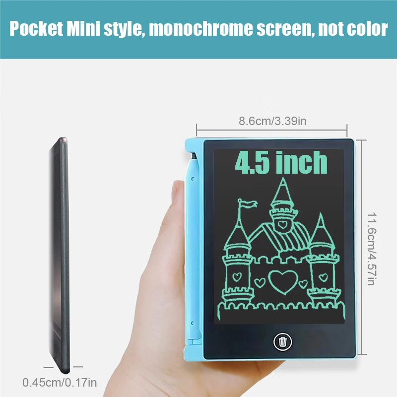 16/12/10/8.5/8.2/6.5/4.5inch LCD graphic tablet,color drawing tablet,3 4 5 6 7 8years kids birthday gifts/Christmas/travel toys