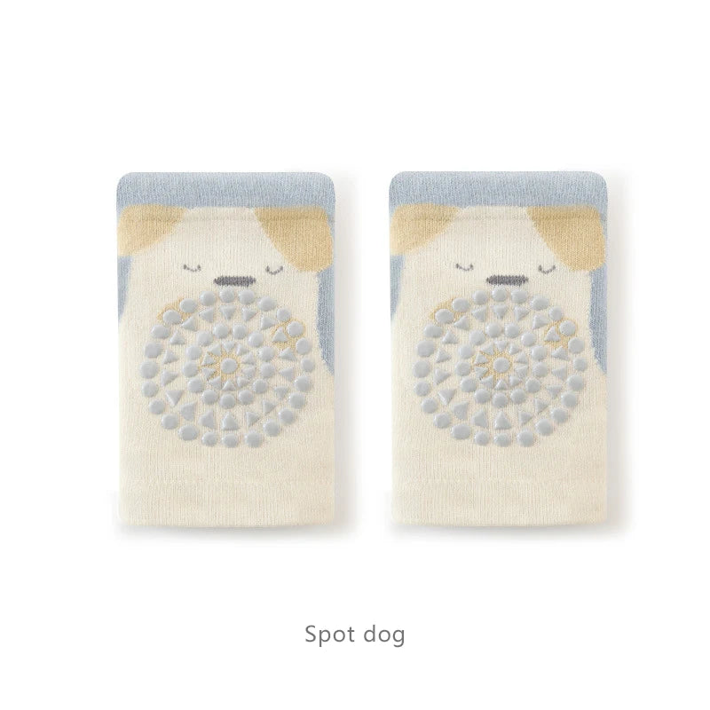 New Arrival Baby Knee Pads Summer Thin Cartoon Kids Knee Pads Protective Newborn Knee Pads Crawling Anti-Slip Knee Pads For Baby