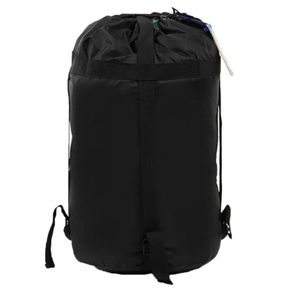 Large Capacity Black Sleeping Bag Compression Sack Foldable Waterproof Dustproof Storage Bag For Travel Outdoor Gear Reinforced