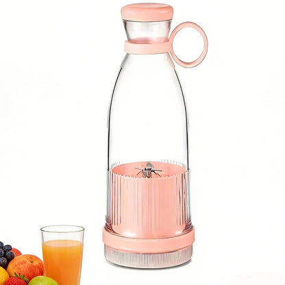 Portable Blender Electric Fruit Blender Durable Smoothies and Milkshakes Maker Rechargeable for Outdoors Camping Traveling