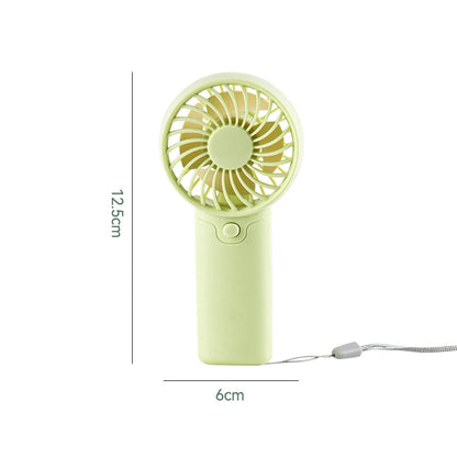 Portable Fan Convenient Creative Small Fan Pocket Hand-held Fan Lightweight AA Battery Handheld Mini Fan Air Coolers 2026 NEW