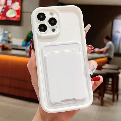 For xiaomi 8 9 10 Case xiaomi 11 12 13 14 T Phone Case xiaomi 10s MI 10 Pro Mi 11 Ultra Mi 15 8 Pro Cover Card Insert Anti-fall