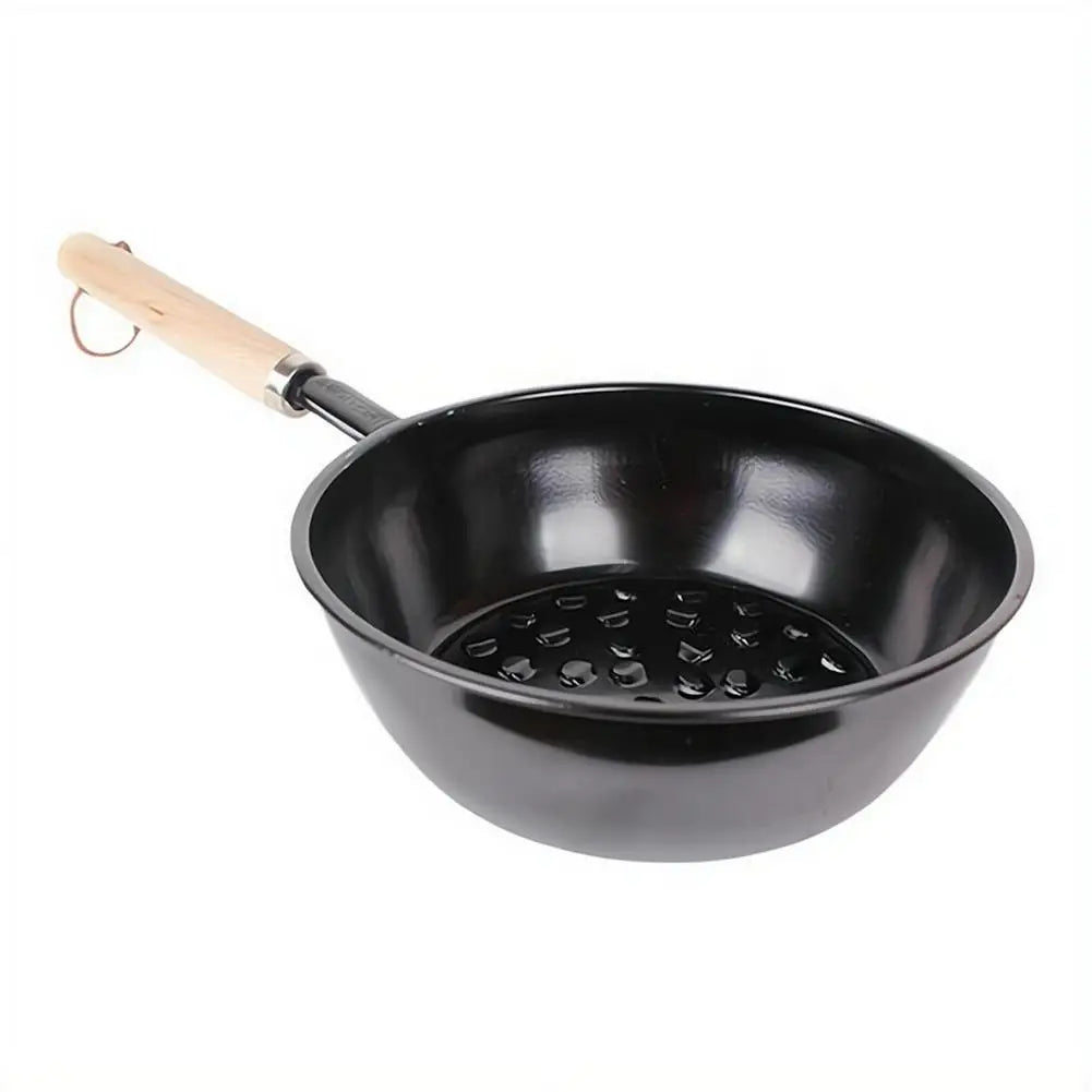 Portable Outdoor Stove Charcoal Pot Outdoor Camping Charcoal Fire Starter BBQ Mini Grill Rack For Backyard Picnic Coal Starter