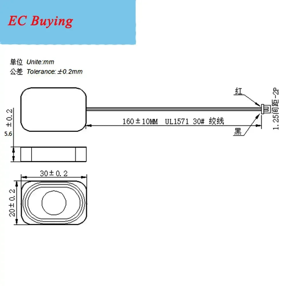 1Pcs 4 8 Ohm 3W 4Ohm 2W Mini Portable Audio Speakers 2030 3525 TV LED Cavity Sound Speaker DIY Home Theater Music Loudspeaker