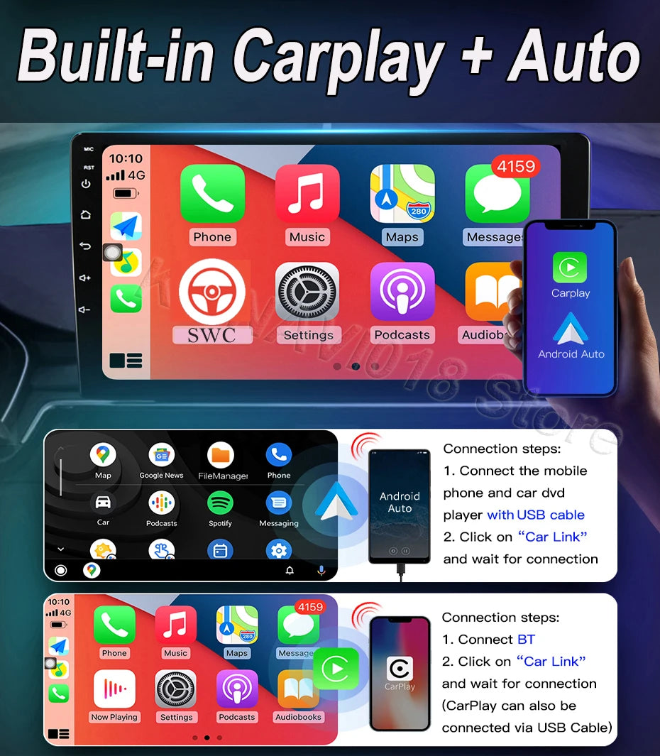 Car Radio Carplay For GAC Trumpchi GS3 GE3 2017-2021 Navigation GPS Android Auto Player Screen 4G Wifi No 2din DvD