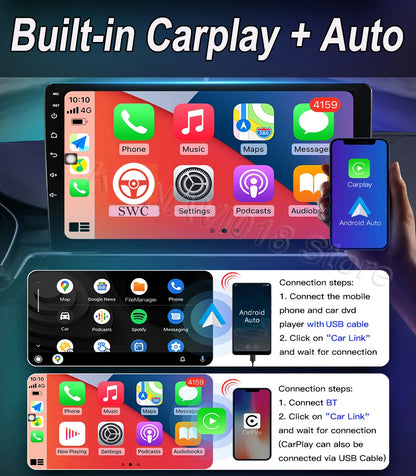 Car Radio Carplay For GAC Trumpchi GS3 GE3 2017-2021 Navigation GPS Android Auto Player Screen 4G Wifi No 2din DvD
