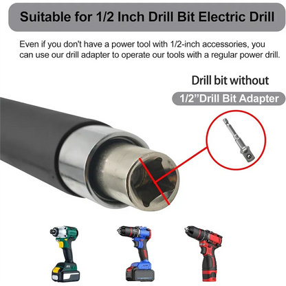 Hot Sale-Cordless Electric Ratchet Wrench,Impact Wrench Extender,Automatic Extension Wrench,Electric Extension Wrench