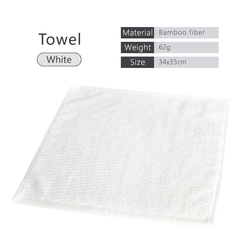 Bamboo Fiber Towels Sets Home Bath Towels for Adults Face Towel Thick Absorbent Luxury Bathroom Towels Hand Towels Quick Drying