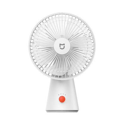 XIAOMI Mijia Portable Desk Fan USB Rechargeable Handheld Mini Electric Fans Cordless Air Cooling Small Fan 4 Gears Speed