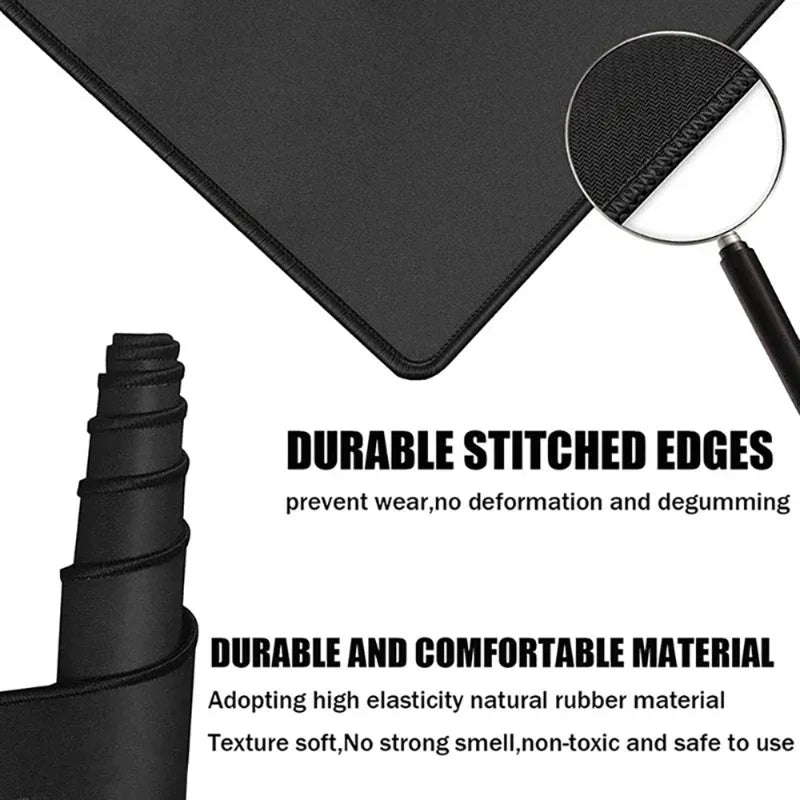 Cute round mouse pad with anti slip rubber base, portable office desktop pads, computer laptop, PC accessories