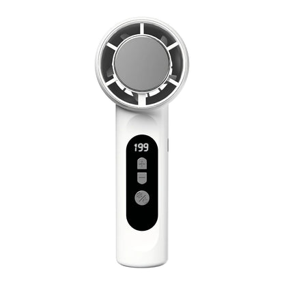 Portable Handheld Fan 199-Speed Mini Fan USB Rechargeable Cooling Refrigeration Fan Pocket Design for Travel Concerts Camping