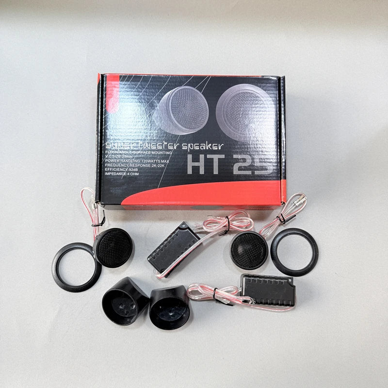 Speaker Component  Power 120W Dome Tweeter Car Speaker Crossover Divider Vehicle Auto Music Haut Parleur Voiture