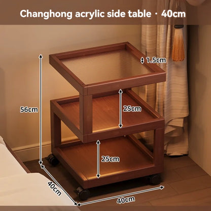 Modern Small Table Bedroom Shelf Sofa Side Side Storage Cabinet Coffee Table Nightstands Furniture Bedroom