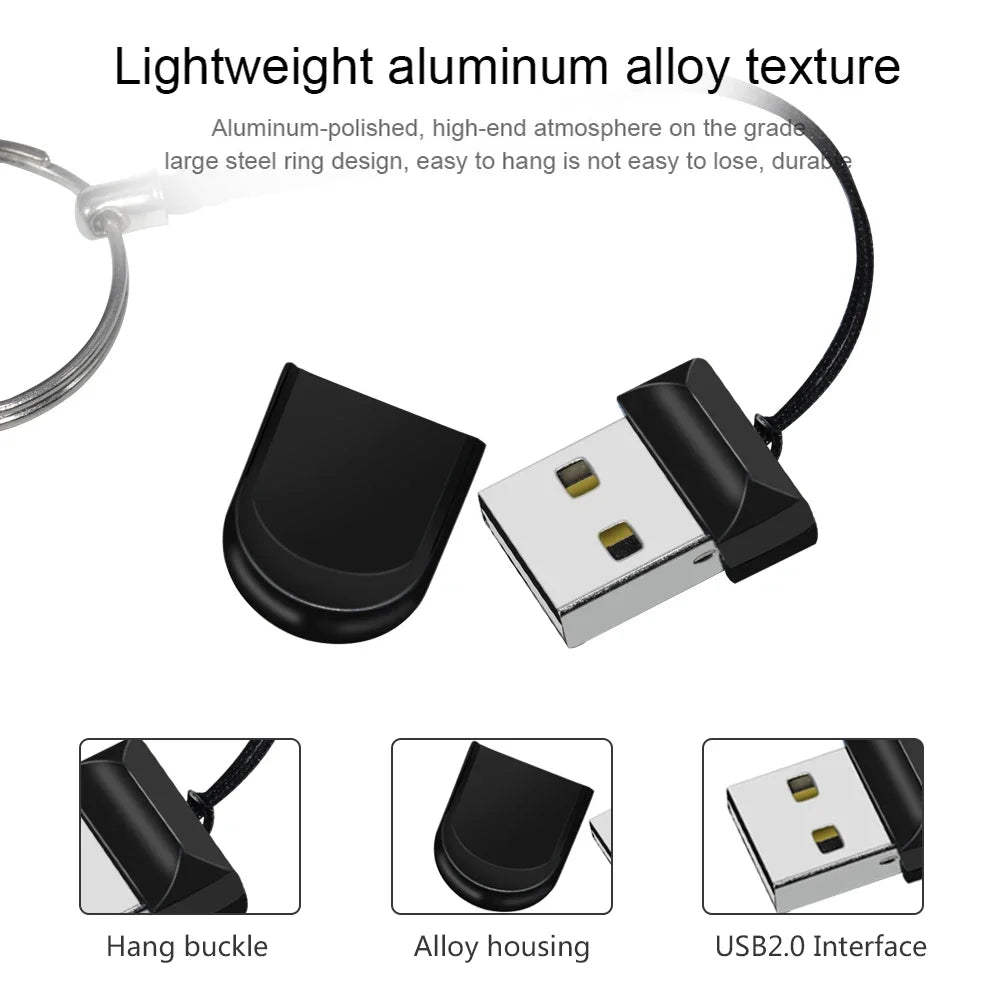 10/50/100PCS super mini USB Flash Drive 32GB Pen Drive 64GB Mini USB 2.0 Flash Disk 16GB 128GB Memory Pendrive Cle Stick 8gb 4gb