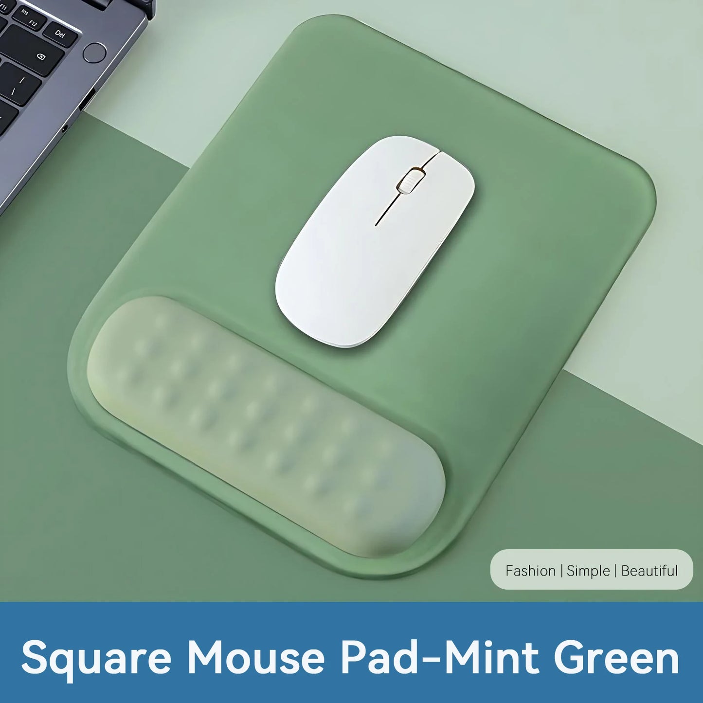 Gradient color mouse pad comfortable wrist rest non-slip mouse pad soft mouse pad wrist rest computer desktop mouse pad
