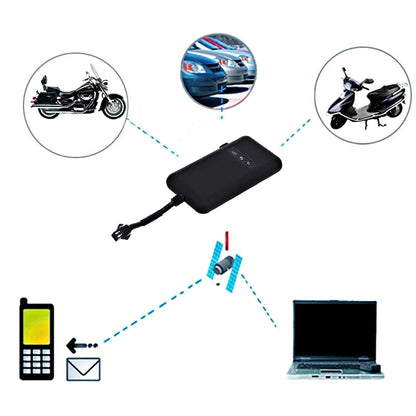Car/Motorcycle Real-time GPS Tracker Tracking Locator Device GPRS GSM Anti-Theft For Truck Bicycle Car Accessories