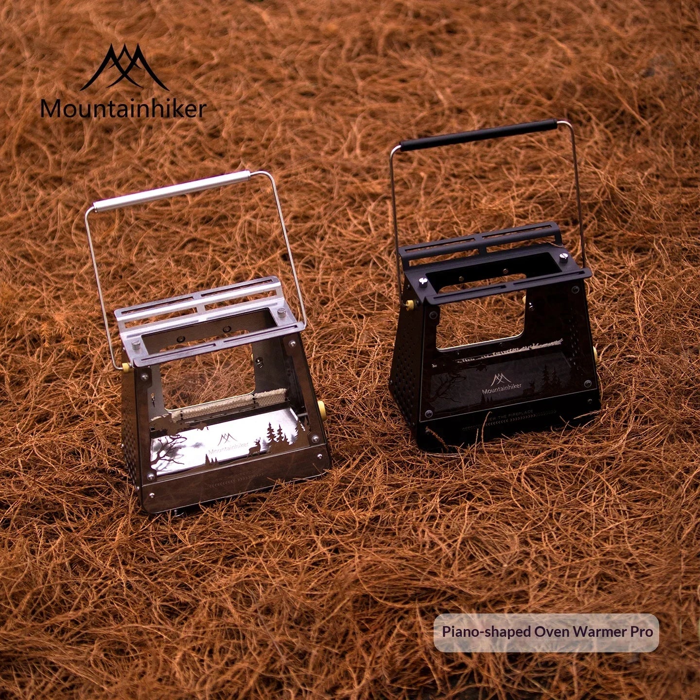 MOUNTAINHIKER Portable Oil Stove for Outdoor Cooking BBQ Tent Fire Pits Heating and Flame Heating with Handheld Stove