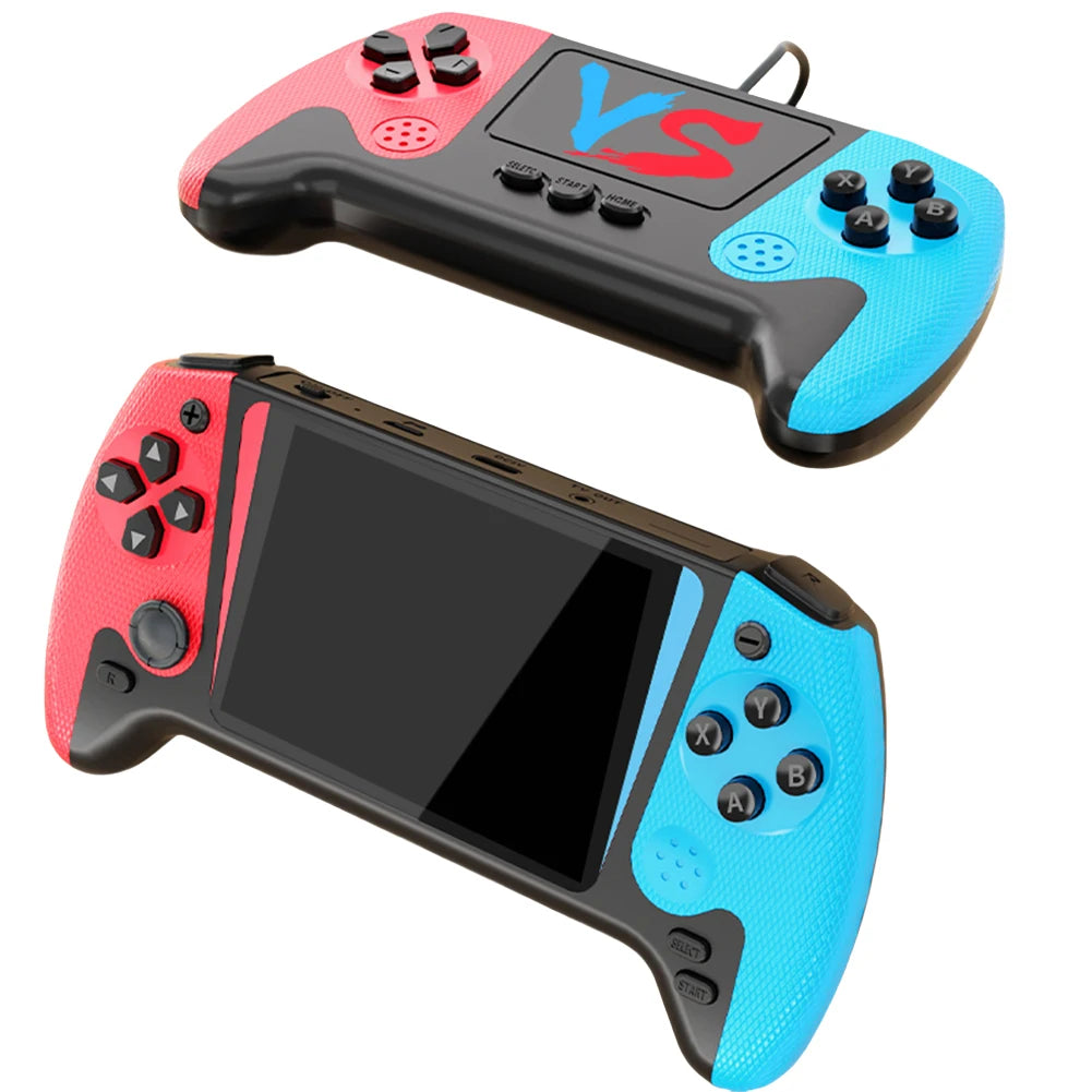 Gaming Console 3.5inch LCD Screen Built-in 500 Games Portable Game Console Nostalgic Game Console for 2 Players for Kids Adults