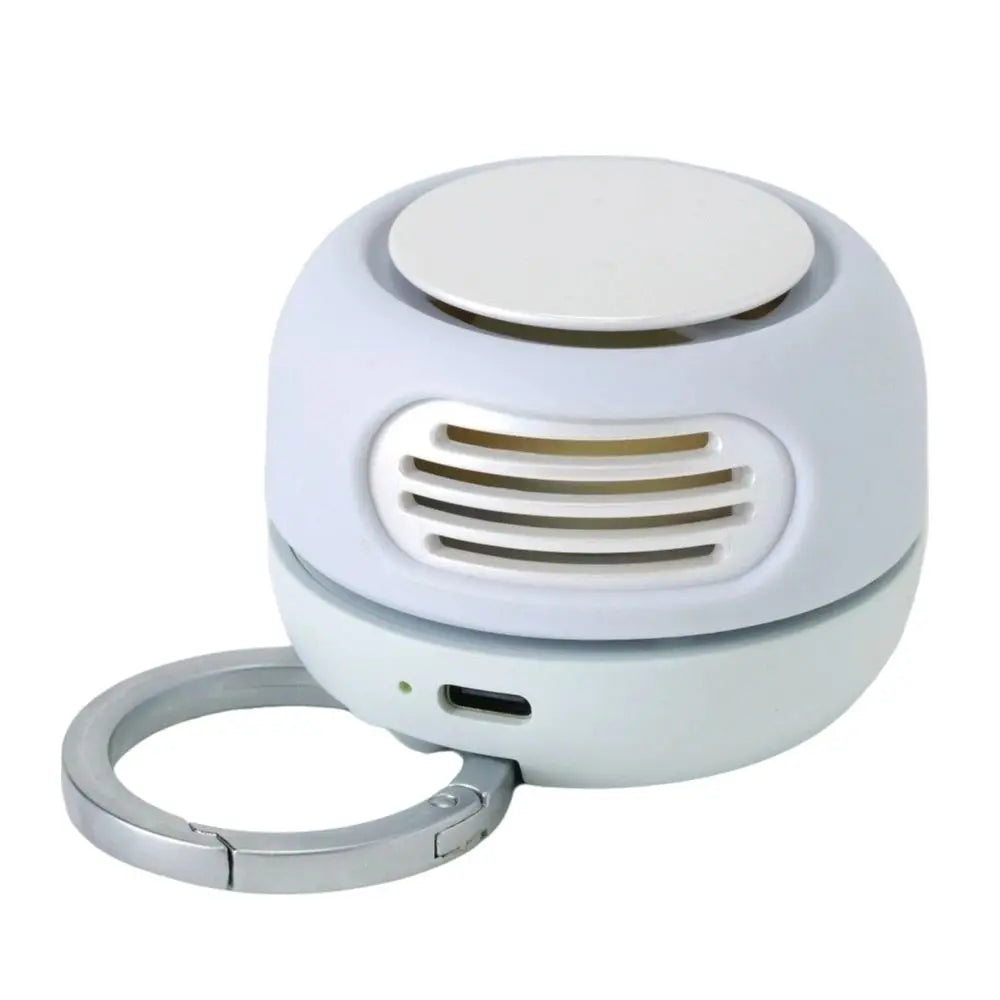 Portable Design Bladeless Fan Lightweight Compact Design Mini Fan Pocket Size USB Charging USB Rechargeable Fan Indoor Use