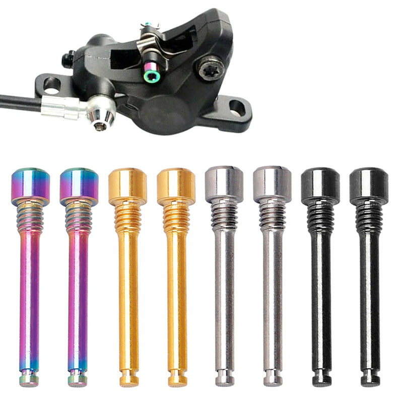 2pcs Titanium Bolts For Threaded Disc Brake Systems Rust-Free Titanium Bolt For SR AM Avids Bicycle Disc Brakes Bike Accessories