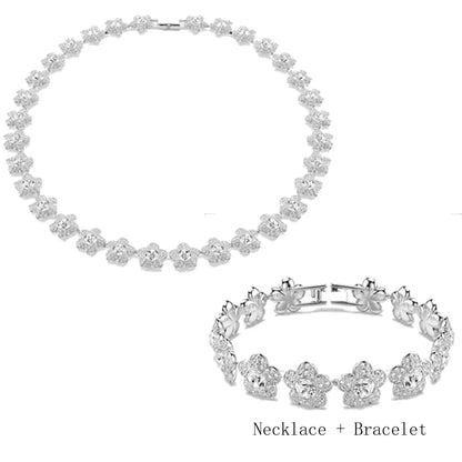 2026 High Quality Shiny Luxury Brand Fine Jewelry Sets Exquisite Fine Fashion Party Gifts for Women New Christmas Ornaments