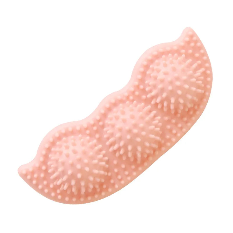 Soft Dog Chew Toys Pink Rubber Bone Toy Durable Molars Training Ball Toy Chihuahua Yorkie Interactive Treat Toys Pet Supplies