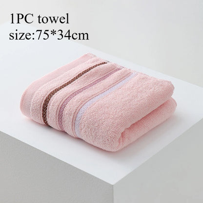 1pc Bath Towels,High Absorbency, Ultra-Soft Thick Adult Towels, Quick-Dry Bathroom Accessories, Wash Cloths, Bath Towel For Body