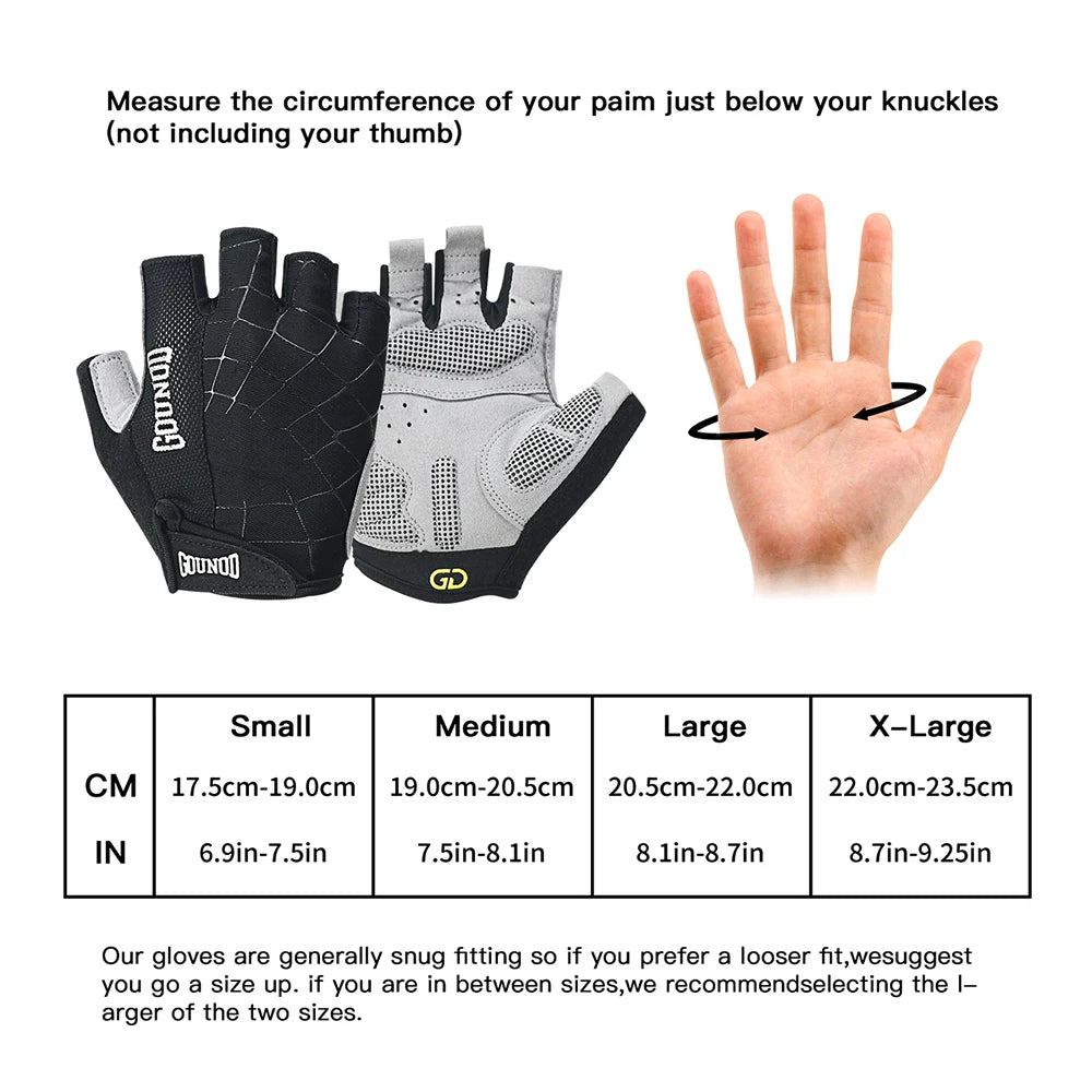 1 Pair Gym Gloves, Workout Gloves, Fingerless Gloves for Weightlifting, Lightweight Breathable Fitness Gloves, Sports Gloves
