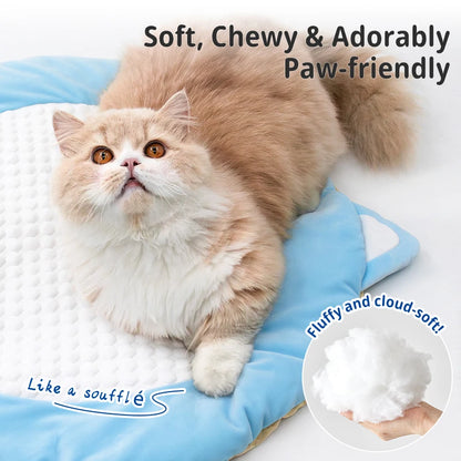 Versatile Pet Bed Pad Mattress for Cats And Dogs with Fiber Fabric Soft Core Material for Efficient Heat Dissipation