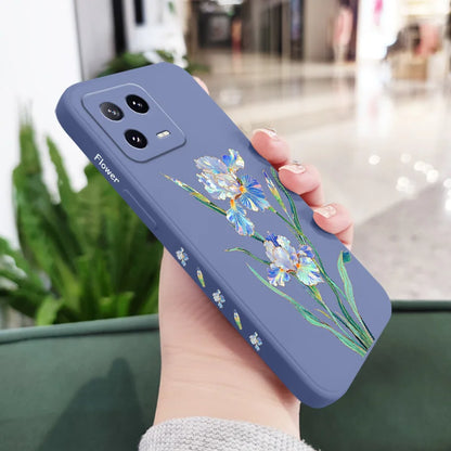 Messenger Flower Phone Case For Xiaomi 17 Mi 15 15T 14 14T 13 13T 12 12X 12T 12S 11 11T 10 10T 9 9T Pro Max  Lite Liquid Silicon