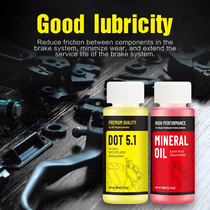 Bike Accessories Brake Fluid Bike Mineral Oil DOT Fit Shimano SRAM AVID MAGURA Hydraulic Brake Fluid Bicycle Parts
