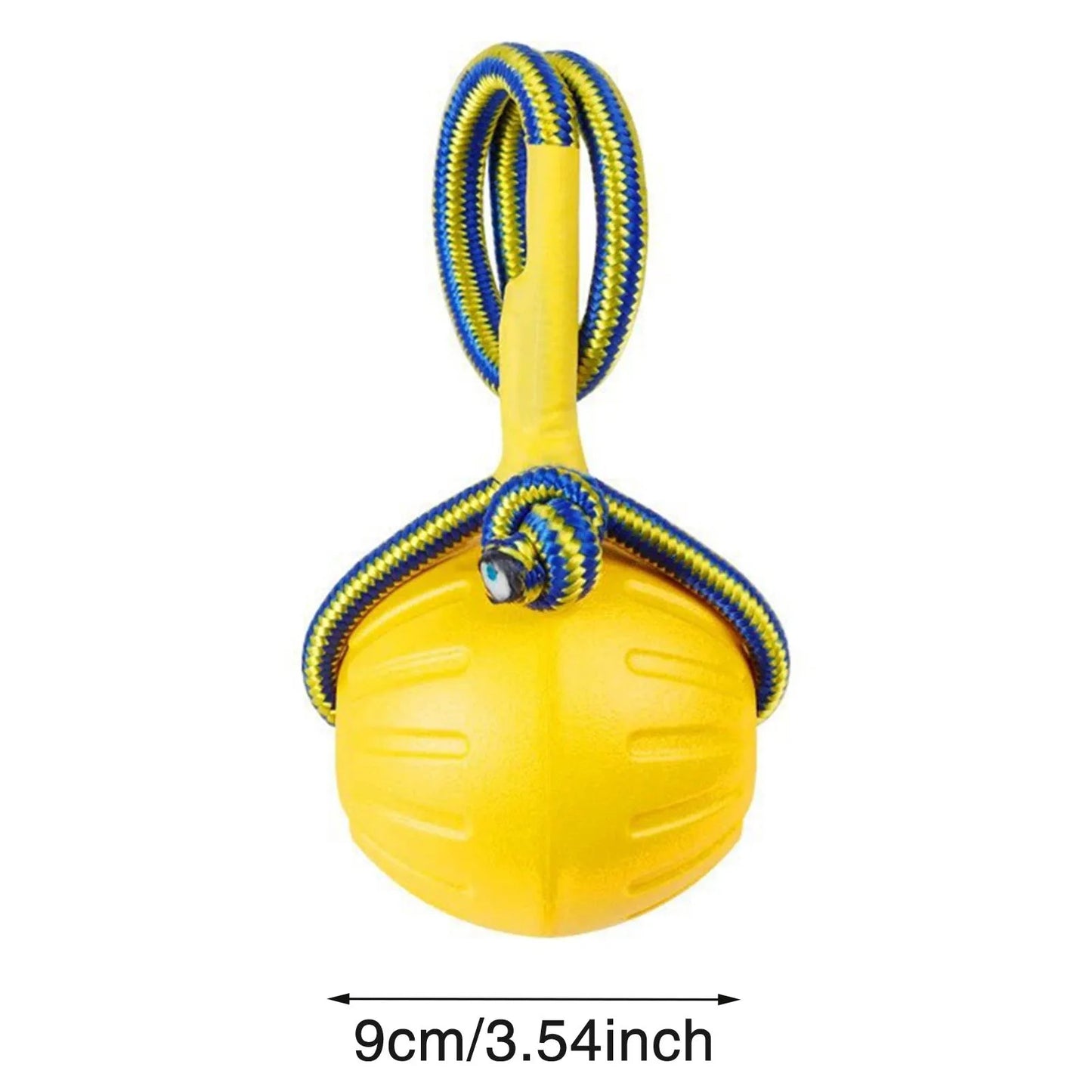 Pet Ball Toy without Rope Interactive Dog Training Chew Tooth Cleaning Indestructible Healthy Solid Core EVA Durable Elastic Toy