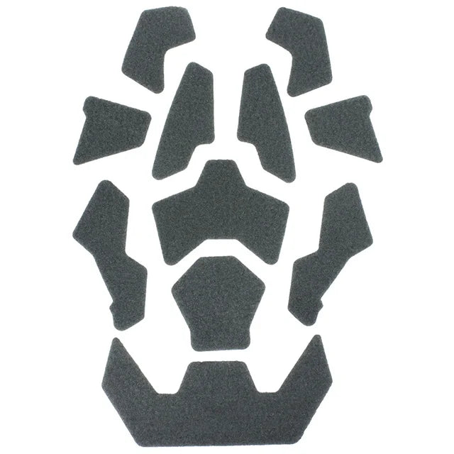 Tactical FAST Helmet Magic Sticker 11pcs Airsoft Helmet Patches Hook and Loop Sticky for Hunting Shooting Accessories
