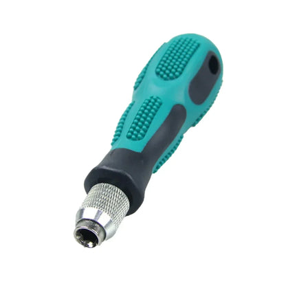 Screwdriver Handle with Rapid Shedding Non-slip Firm for Electrician Screwdriver Bit Replacement Handle Suitable Comfortable