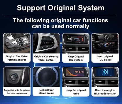12.3 inch GPS Navigation Wireless Carplay Android 16 for Audi Q5 2009 - 2017 BT Car Multimedia Video Radio Player 4G Auto Tools