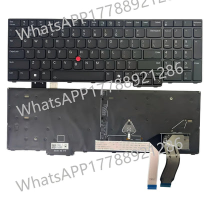 Backlit Keyboard US For Lenovo Thinkpad L16 Gen1 Gen2 T16 Gen3 Gen4 P16S Gen4 P16V Gen3 US Laptop 5N21M40003 5N21Q49827