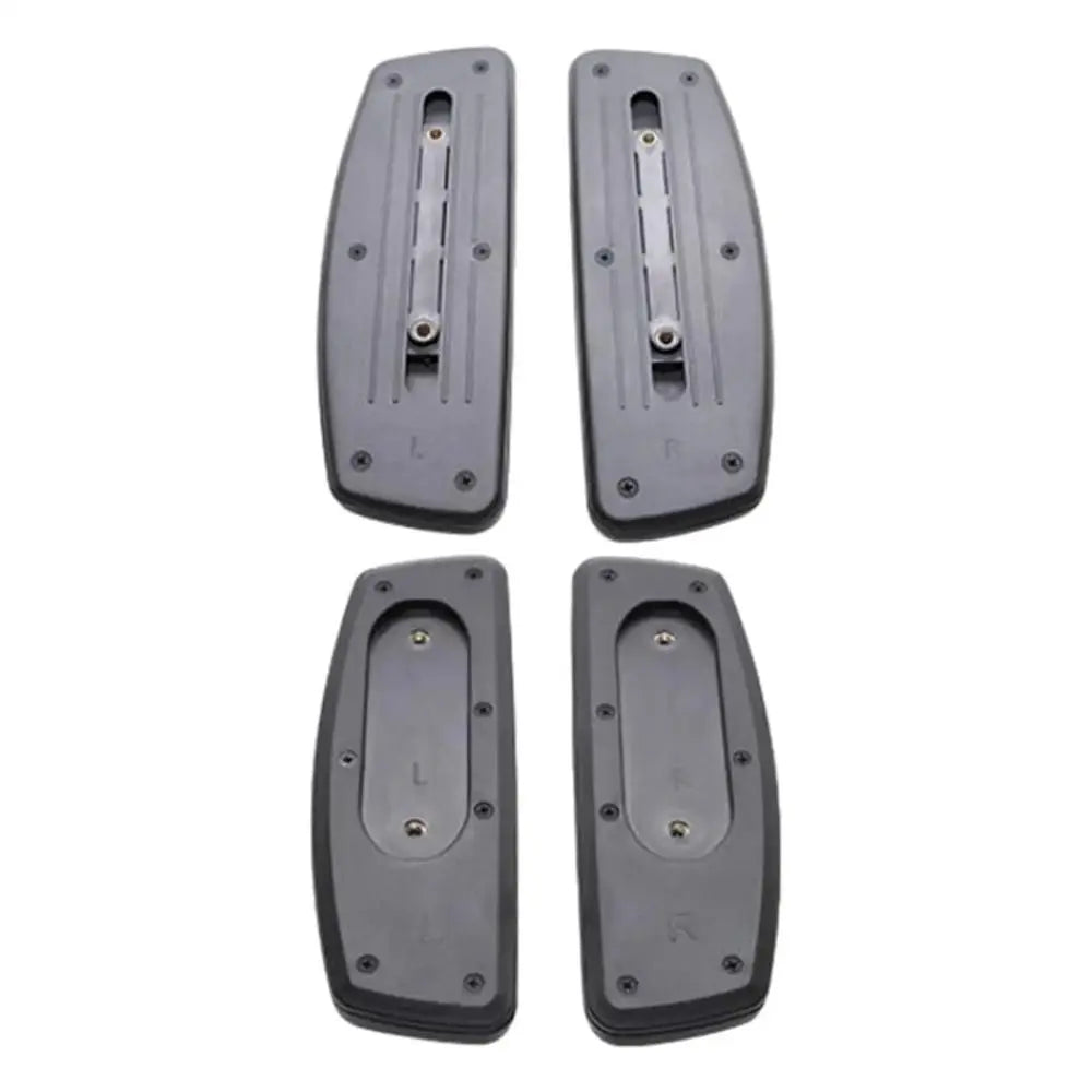 Replacement Armrest Arm Pads with Mounting Hole Easy Installation Water Resistant Desk Chair Arm Pads Gaming Chair Parts