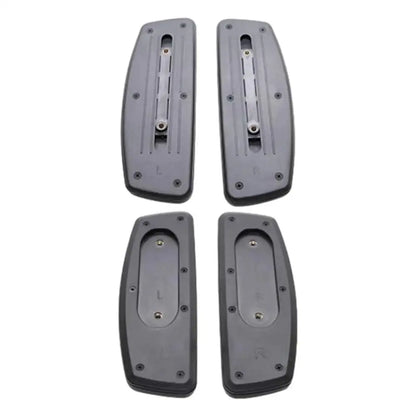 Replacement Armrest Arm Pads with Mounting Hole Easy Installation Water Resistant Desk Chair Arm Pads Gaming Chair Parts