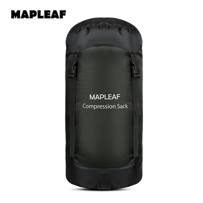 MAPLEAF Sleeping Bag Compression Sack Water Resistant Storage Bag Compression Bags Outdoor Backpacking Compression Stuff Sack