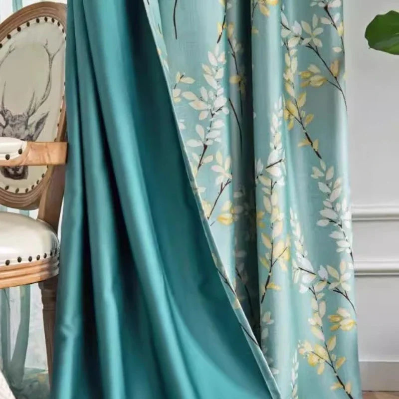 Modern Fully Blackout Curtains for Living Dining Room Bedroom Insulated Floor-to-ceiling Fashion Elegant Decor Custom  Size