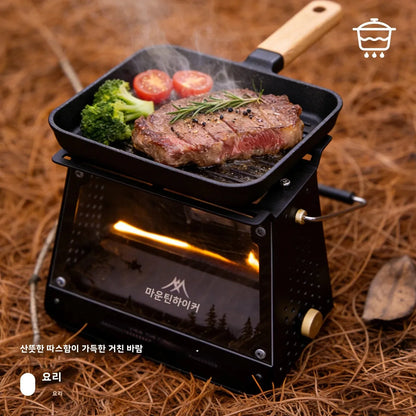 MOUNTAINHIKER Portable Oil Stove A Heater Designed for Tent Heating Outdoor Cooking Barbecues Fire Pits and Open Flame Heating