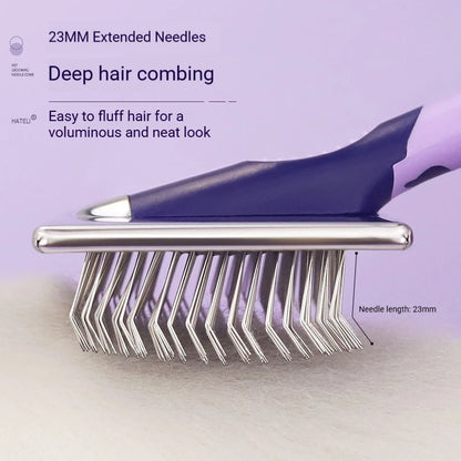 Pet Grooming Products Cleaning Medium and Large Dogs Dogs Cats Thick Hair Long Hair Extended Needle Pulling Needle Comb